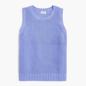 J.Crew Factory Preppy Sweater Vest Fresh Orchid Casual S NWT